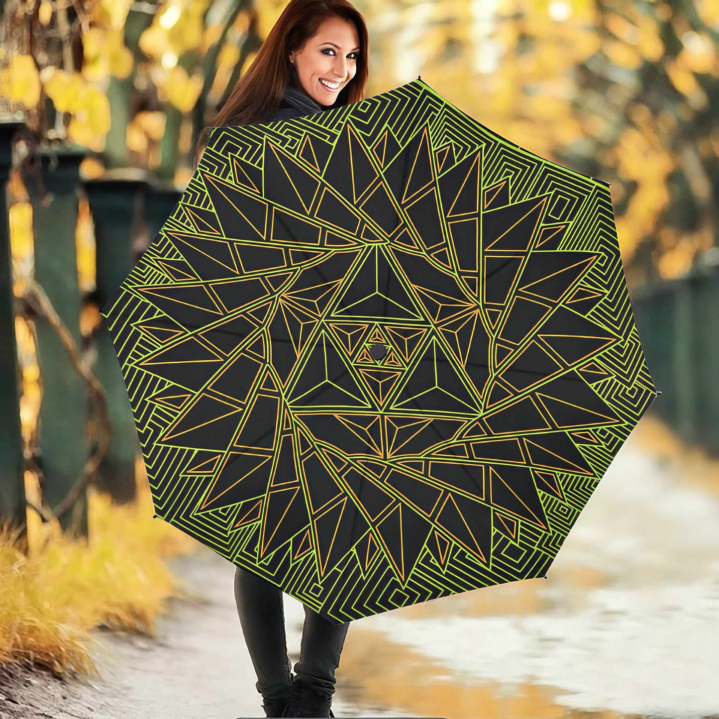 Umbrella Sunshine green