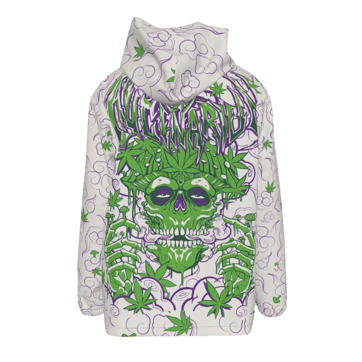 Skullherp jacket white