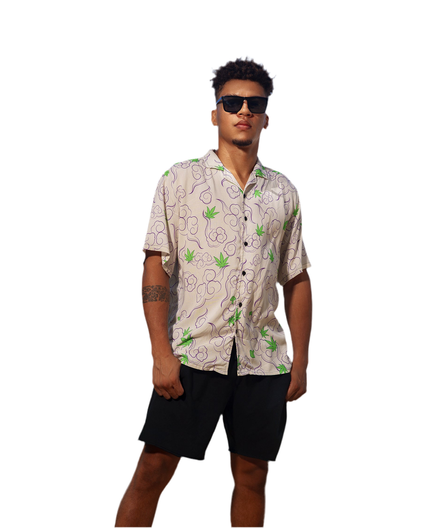 Skullherb white shirt