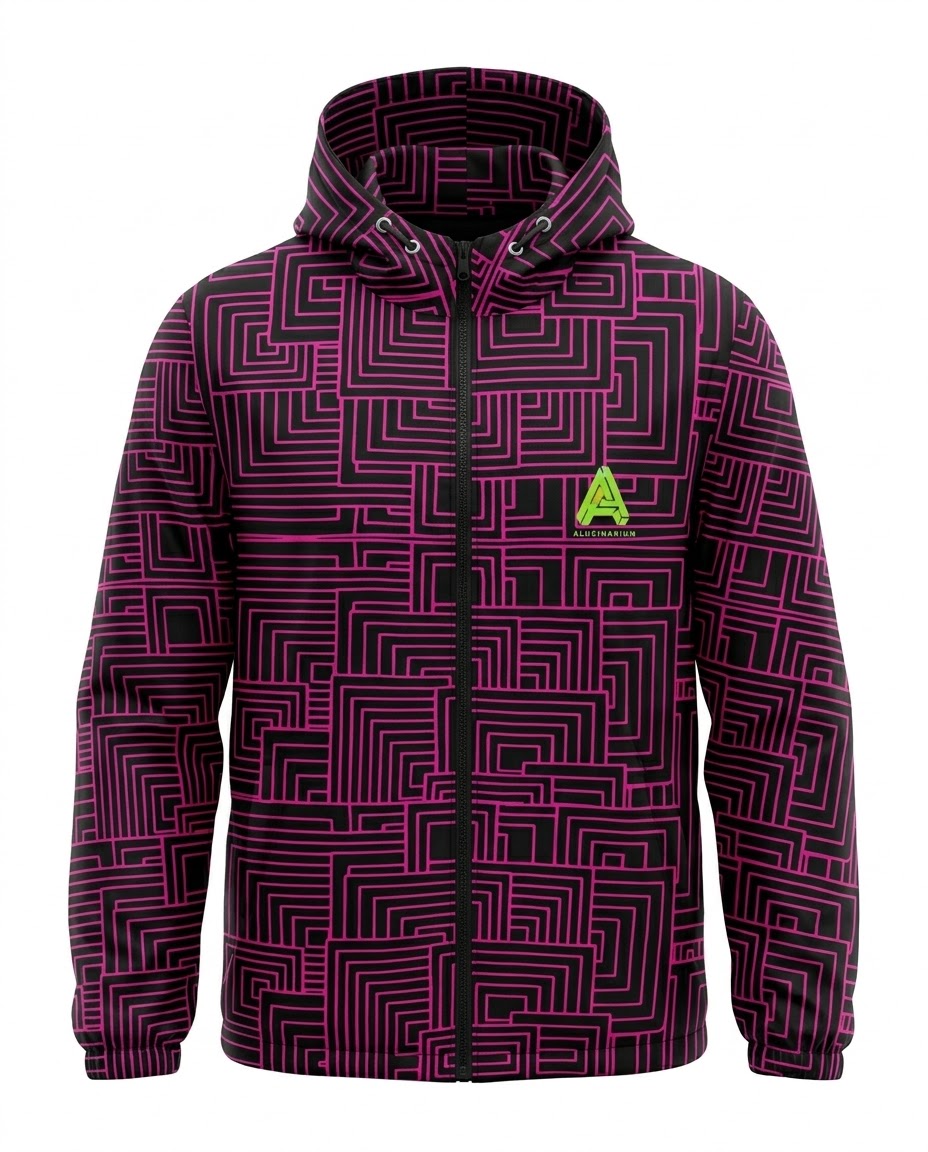 Festival Windbreaker Jacket Sunshine Rose