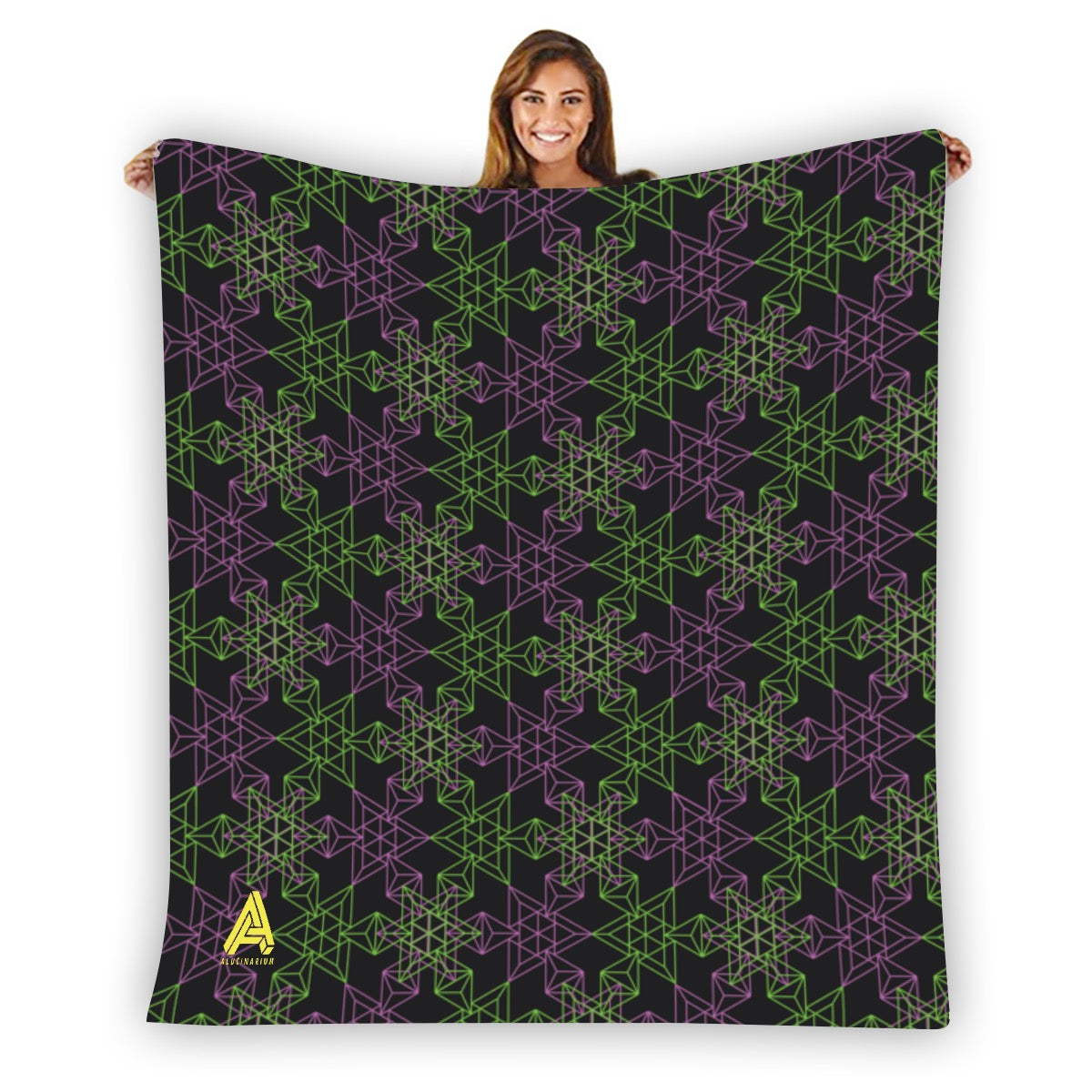 Single-Side Printing Flannel Blanket