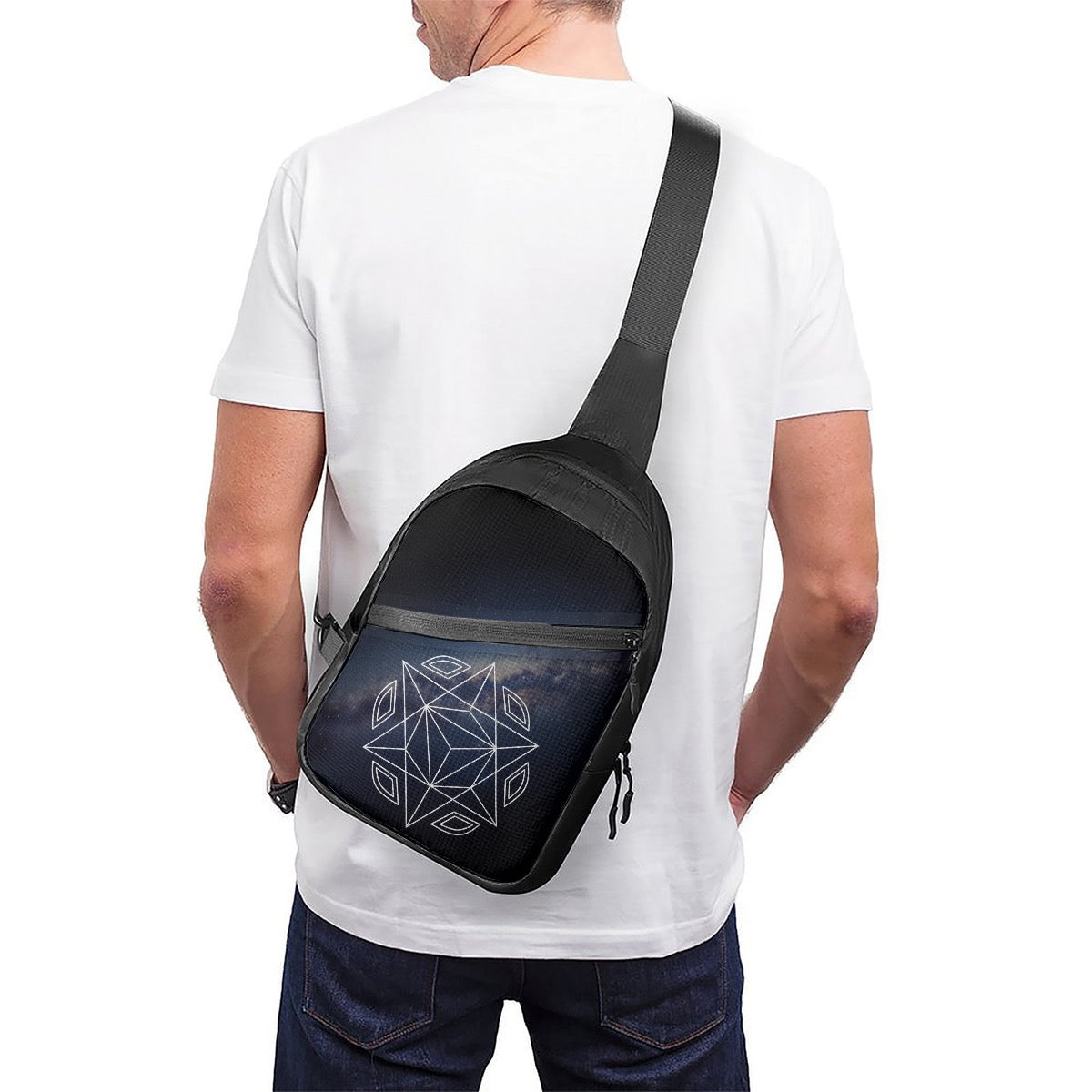 Folding chest bag - Universe