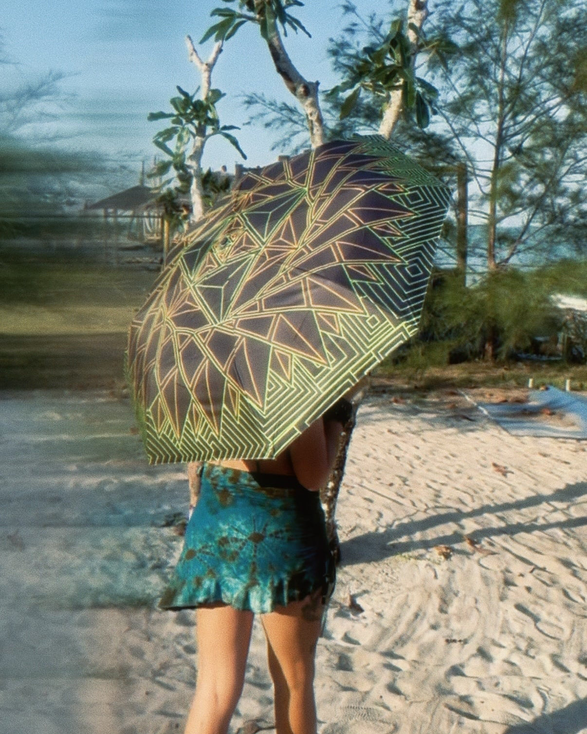 Umbrella Sunshine Green