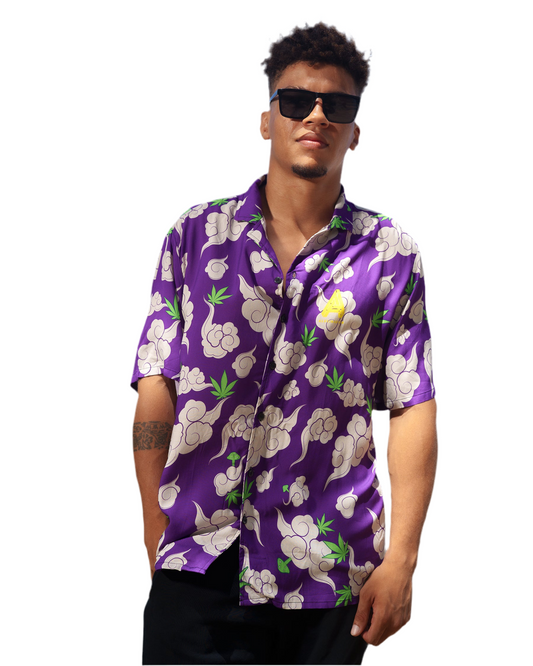 Skullherb Purple shirt