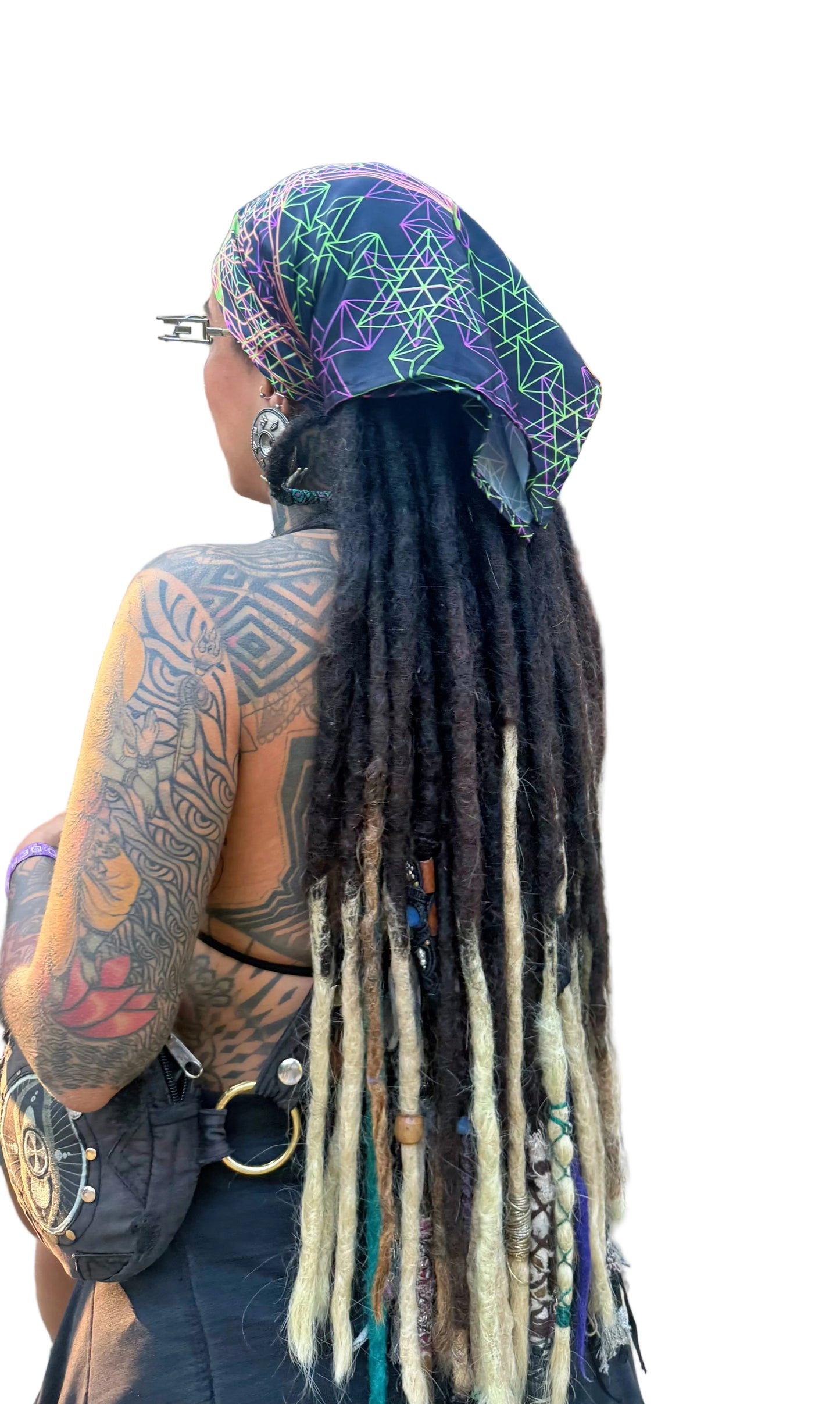 Psychedelic Rave Bandana & Face Mask Cover - Trama Universal
