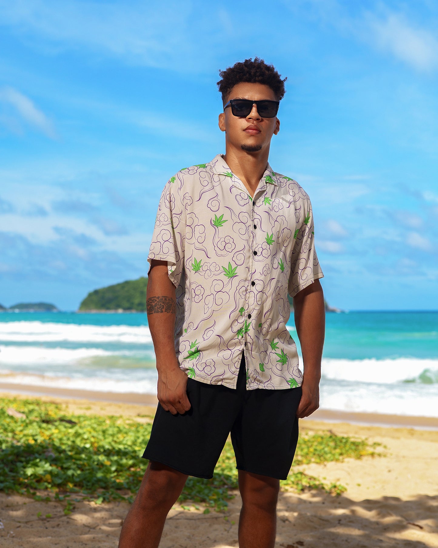 Skullherb white shirt