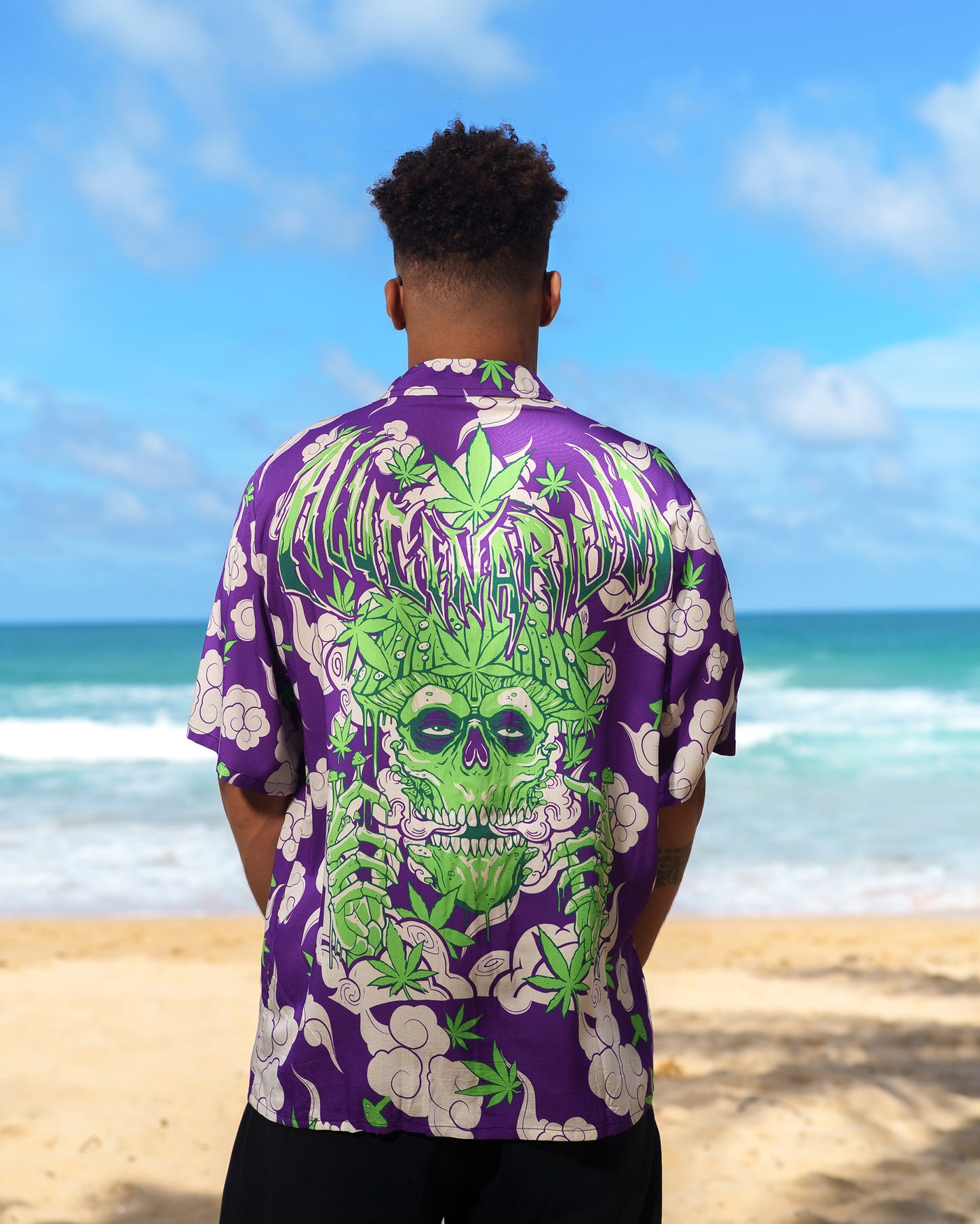 Skullherb Purple shirt