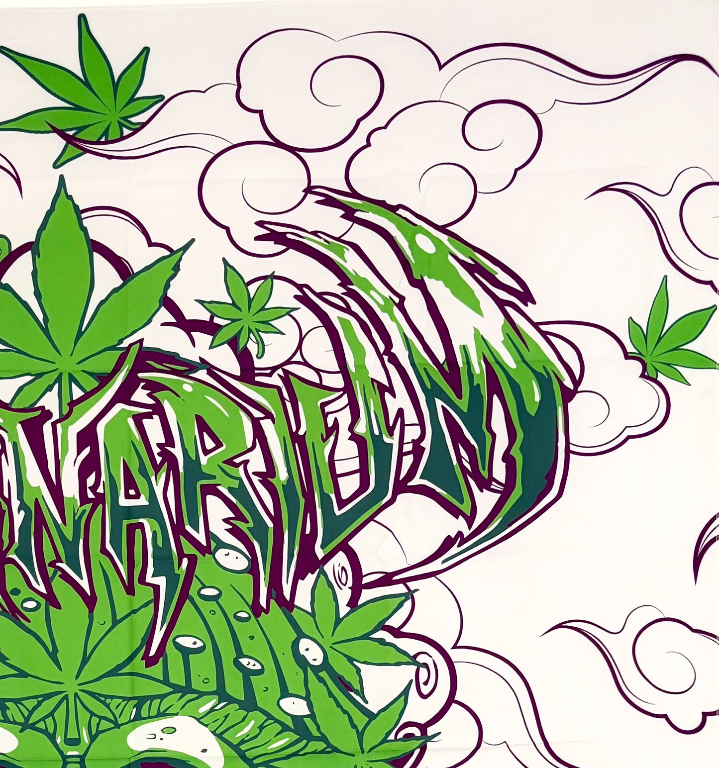 Festival Sarong & Wall Tapestry - Skullherb