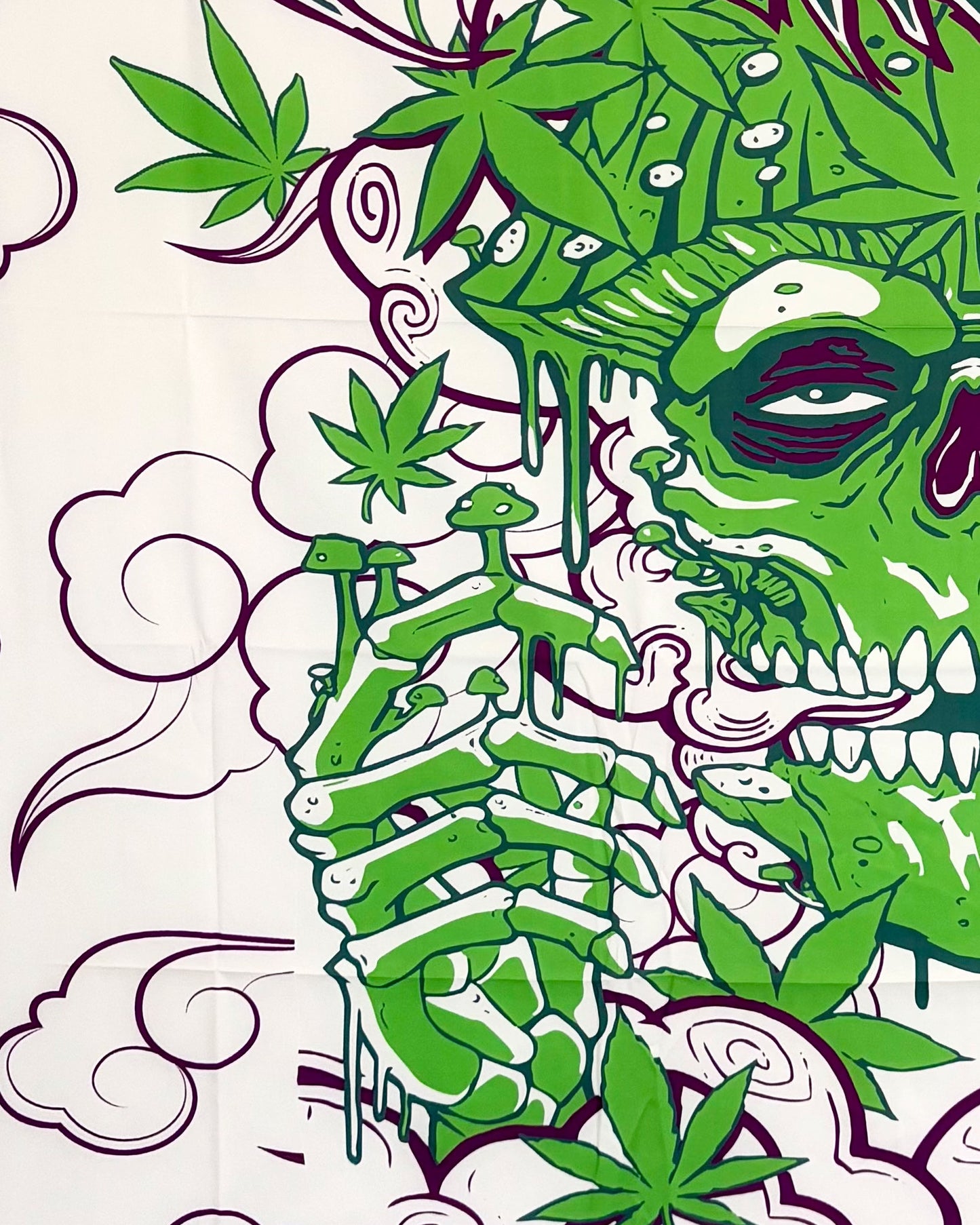 Festival Sarong & Wall Tapestry - Skullherb