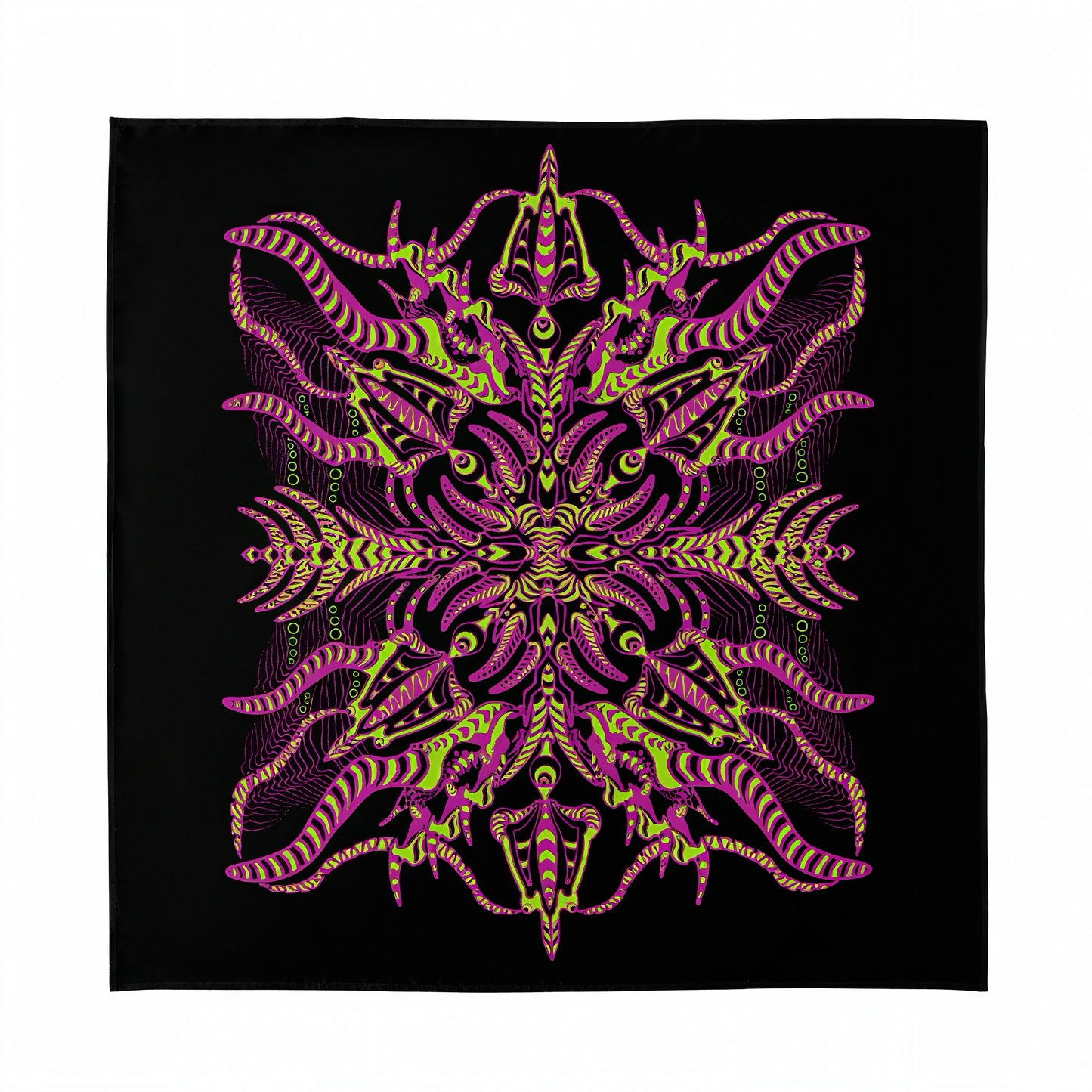 Psychedelic Rave Bandana & Face Mask Cover - Neorganic