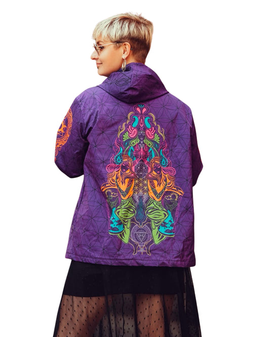 Festival Windbreaker Jacket Sacree Femme